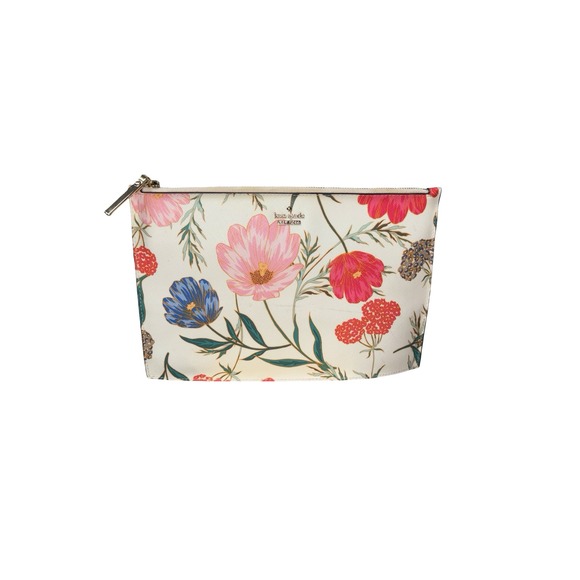 Kate Spade New York Handbags - Kate Spade New York Floral Saffiano Leather Pouch Bag